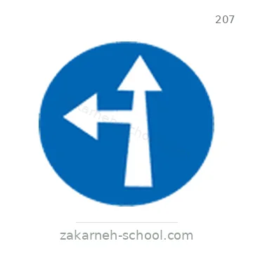 شاخصة المرور رقم 207