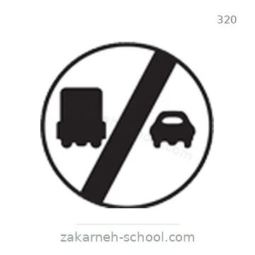 شاخصة المرور رقم 320