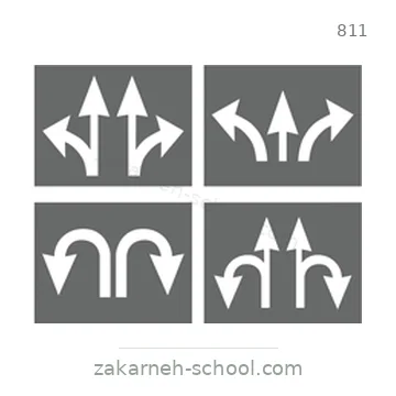 شاخصة المرور رقم 811